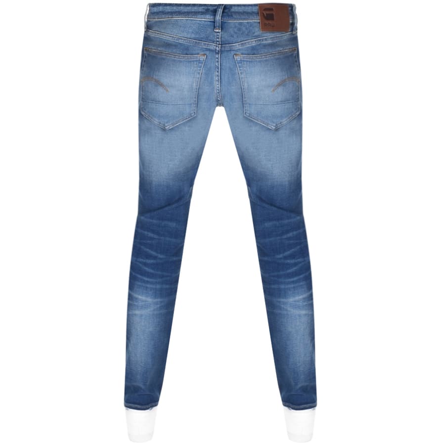 Alternative Image for ProductG Star Raw 3301 Slim Fit Jeans Blue2
